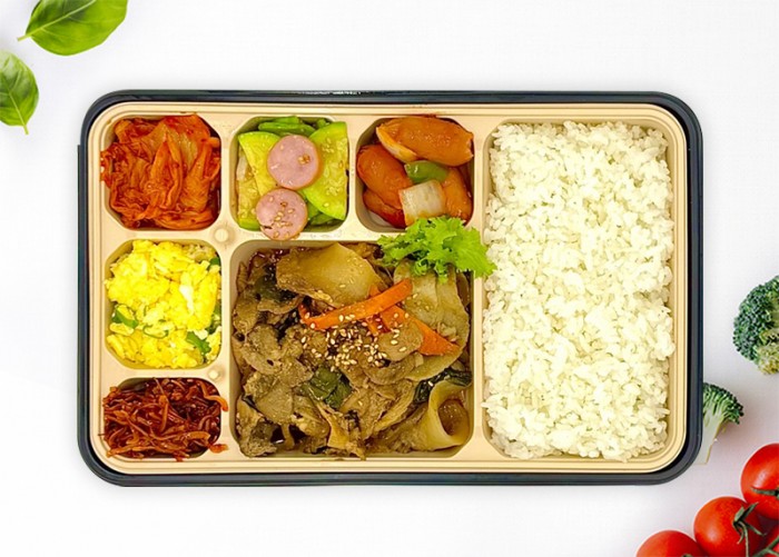 돈불고기도시락