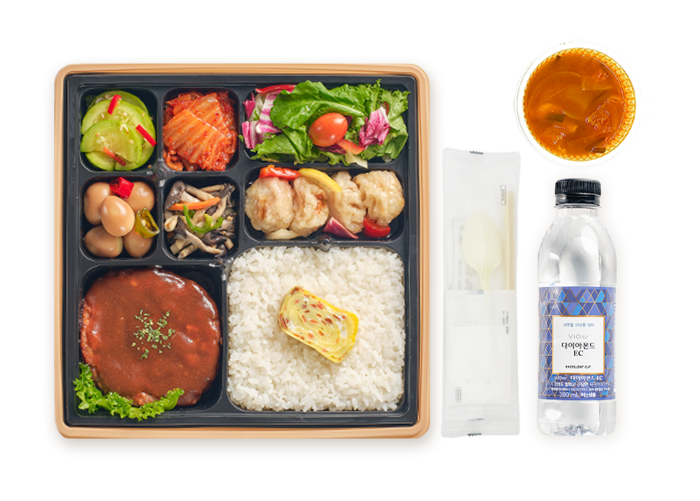 고급 떡갈비 도시락